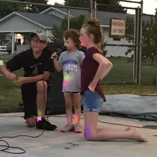 A Campground that hosts Kareoke!! We had so much fun!