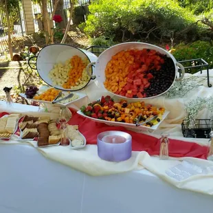 Fruit &amp; Cheese Display
