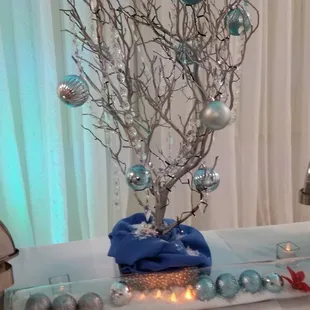 Buffet Table
 Theme: Winter Wonderland