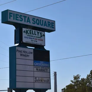 sign for fiesta square