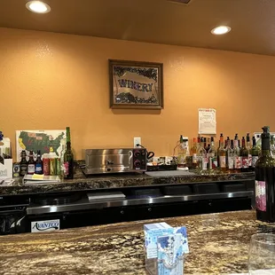 Bar area