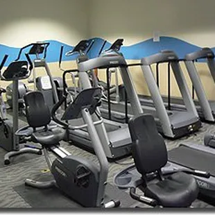 The fitness center offers the gym equipment to help you get fit, make the most of your workout and live a healthy lifestyle.
