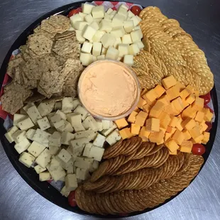 Cheese &amp; Crackers Tray.