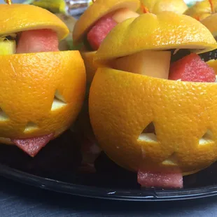 Halloween fruit platter