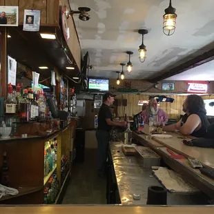 Glimpse inside Pine Lodge!  Renovations in progress!