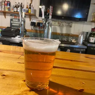 a pint of beer