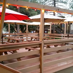The patio  Deck