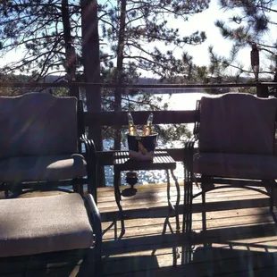 Drinks on the Deck in Iron River, WI