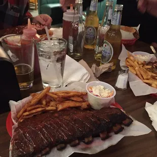 Half rack ribs!