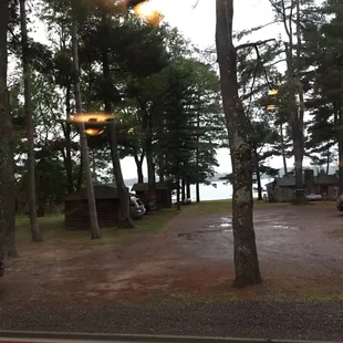 Nice view of the lake from the dining room