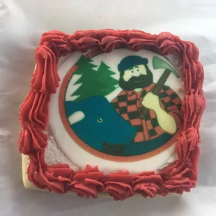Our daughter loved the Paul Bunyan cookies