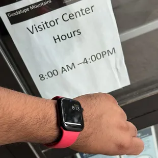 We stopped at the visitor center to get information on our way to el paso.BIG MISTAKE! You will be charged $10 per person just for entering.