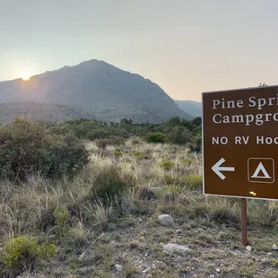 Pine Springs Campground