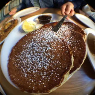 Blueberry Cornmeal Pancakes