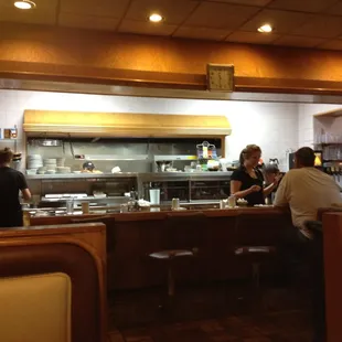 sushi and sashimi, interior