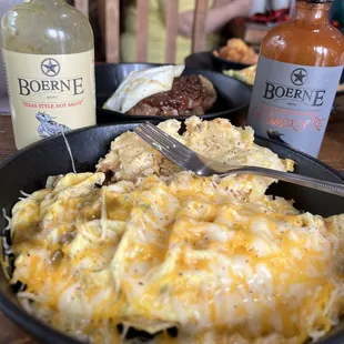 Yummy Boerne hot sauce.