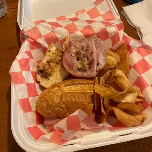 Supposedly it's a muffuletta