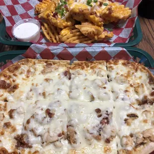 Chicken Bacon Ranch Flatbread