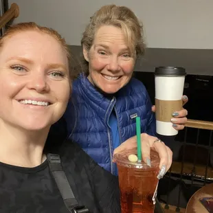 Drinks are amazing! Sugar free Red Bull with sugar free flavors and a LARGE brevè!