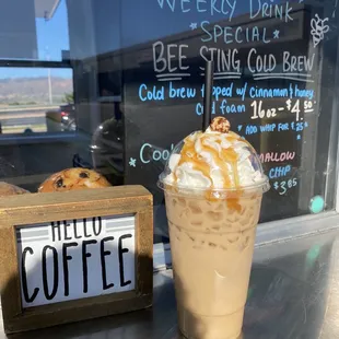 Cookie butter cold brew
