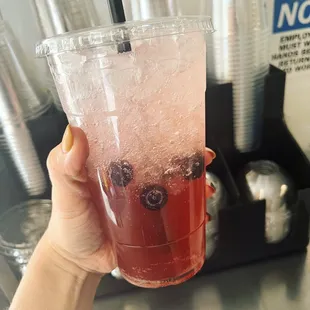 Honey Blueberry Lavender Refresher