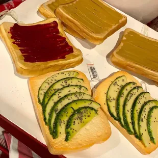 Ha ha! Toast ornaments! Avo toast!