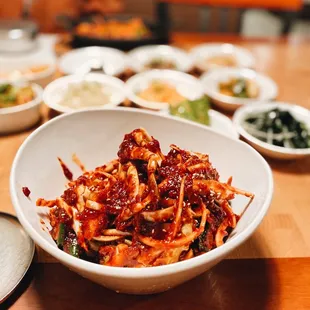 Spicy raw crab (Yangnyeom Gejang)