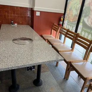 New front table (July 2024)