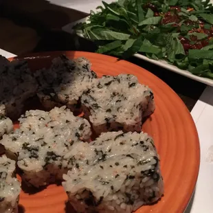 Korean style knuckle rice.