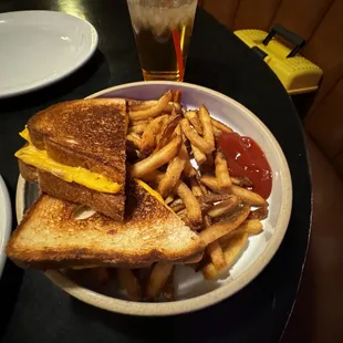 Kids Grilled Cheese with Fries