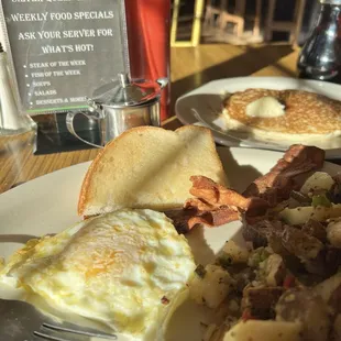 Amazing egg breakfast