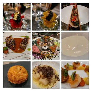 The main courses were bite sizes; we came here for the Michelin experience!