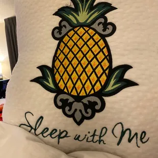 Pineapple pillow