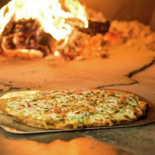 wood-fired pizza