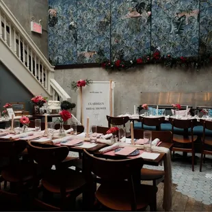 interior, sushi and sashimi