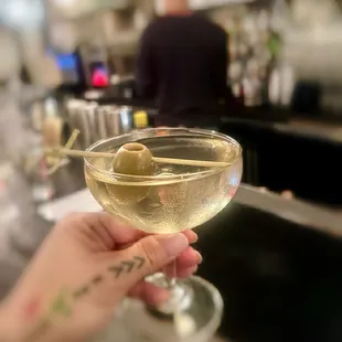 Dirty martini
