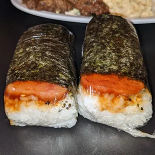 Spam Masubi's (wrapped)