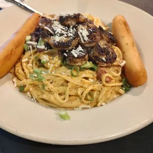 Blackened Shrimp Pasta
