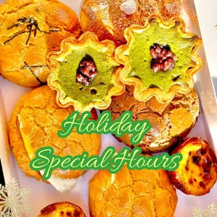 Season's Greetings - checkout our special hours