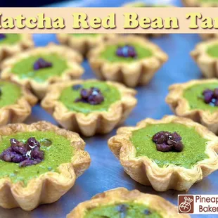 NEW ITEM - MATCHA RED BEAN TART is one of many top sellers!