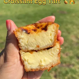 Croissant Egg Tarts - most popular!