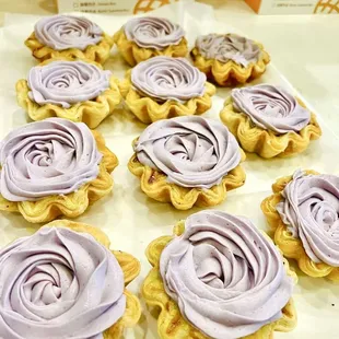 NEW ITEM Alert - Taro Coconut Egg Tarts
