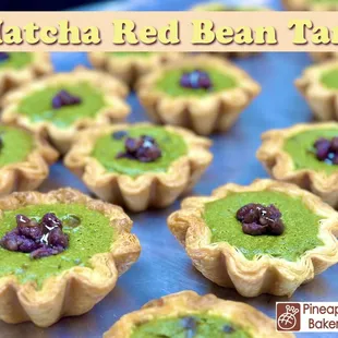 NEW ITEM - MATCHA RED BEAN TART is one of many top sellers!