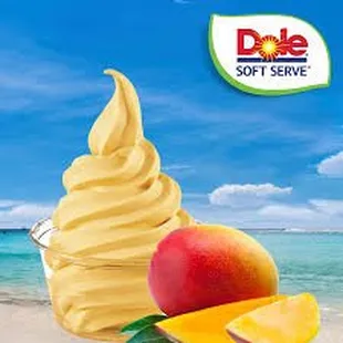 Dole soft serve comes in several flavors... we recommend that you "try them all!!!"