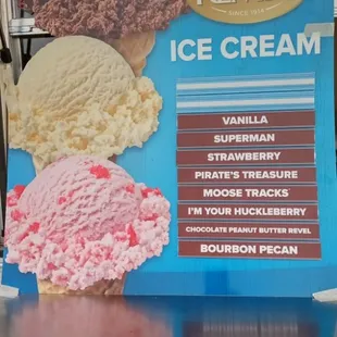 We feature Kemp's Ice Cream ! It is totally amazing!