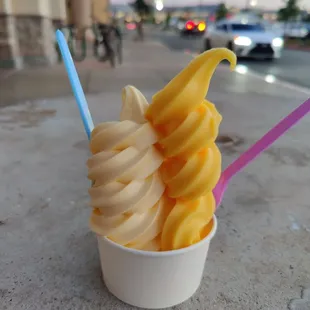 Pineapple and Mango Dole Whip