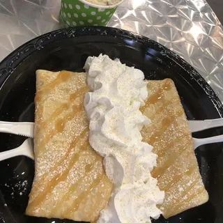 Banana Foster Crepe