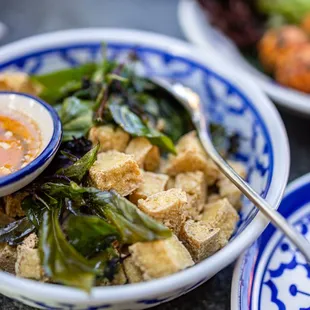 Crispy Fried Tofu Cubes ($6/HH)