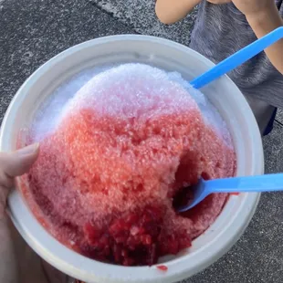 Pickle mango shave ice