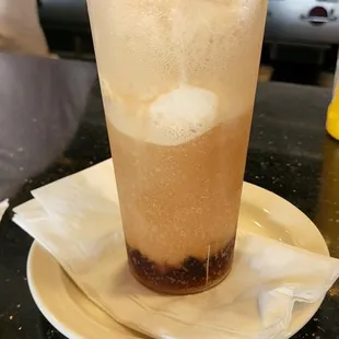 Root beer float